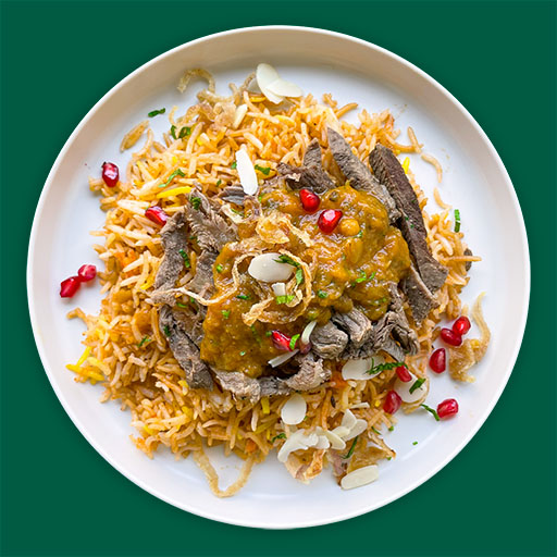 Shawarma beef rice
